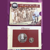 Khadi & Village Industries Commission 50 Years PROOF Set 2 coin set Mumbai Mint