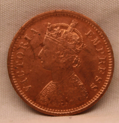 1/2 Pice Coin 1889 Victoria Empress Copper Coin