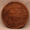 1/2 Pice Coin 1892 Victoria Empress Copper Coin