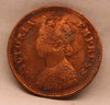 1/2 Pice Coin 1896 Victoria Empress Copper Coin