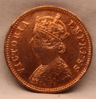 1/2 Pice Coin 1899 Victoria Empress Copper Coin