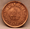 1/2 Pice Coin 1900 Victoria Empress Copper Coin