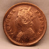 1/2 Pice Coin 1900 Victoria Empress Copper Coin