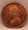 1/2 Pice Coin 1901 Victoria Emprees Copper Coin