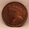 1/2 Pice Coin 1893 Victoria Empress Copper Coin