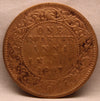 1\4 Anna 1907 Edward VII Bronze Coins