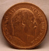 1\4 Anna 1908 Edward VII Bronze Coins