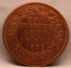 Quarter Anna 1905 Edward VII Copper Coins