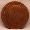 1\4 Anna 1910 Edward VII Bronze Coins