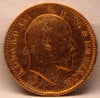 1\4 Anna 1907 Edward VII Bronze Coins