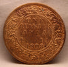 1\4 Anna 1908 Edward VII Bronze Coins