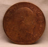 1\4 Anna 1908 Edward VII Bronze Coins