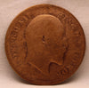 1\4 Anna 1908 Edward VII Bronze Coins