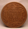 1\4 Anna 1910 Edward VII Bronze Coins