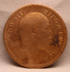 1\4 Anna 1910 Edward VII Bronze Coins