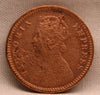 1/12 Anna 1878 Victoria Express Copper Coin