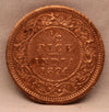 1/2 Pice Coin 1894 Victoria Queen Copper Coin