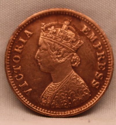 1/2 Pice Coin 1901 Victoria Queen Copper Coin