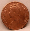 1/4 Anna 1892 Victoria Express Copper Coin