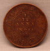 1/12 Anna Coin of Victoria Queen of Calcutta Mint of 1904 Copper