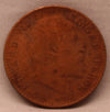 1/12 Anna Coin of Victoria Queen of Calcutta Mint of 1904 Copper