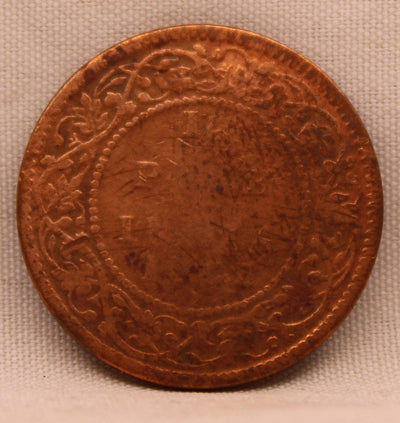 1/2 Pice Coin of King Edward VII of Calcutta Mint of 1905