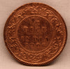 Half Pice Coin of King Edward VII of Calcutta Mint of 1906