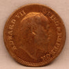 1/2 Pice Coin of King Edward VII of Calcutta Mint of 1908