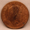 1/2 Pice Coin of King Edward VII of Calcutta Mint of 1909