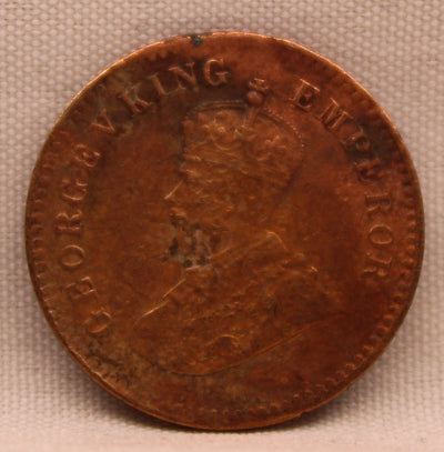 1/12 Anna 1912 George V Bronze Coin