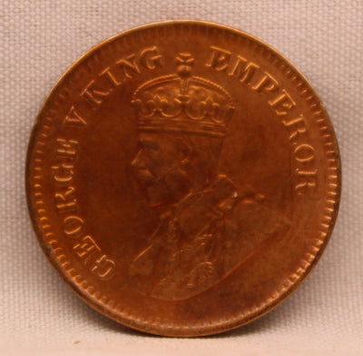 1\2 Pice 1920 George V Bronze coins