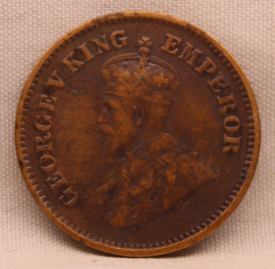 1\2 Pice 1921 George V Bronze coins