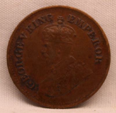 1\2 Pice 1924 George V Bronze coins