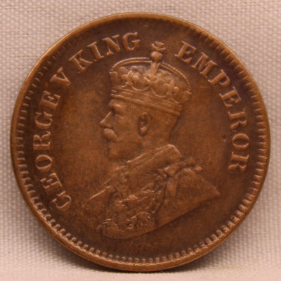 1\2 Pice 1927George V Bronze coins