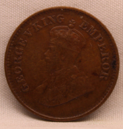 1\2 Pice 1934 George V Bronze coins