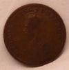 1/4 Anna Coin of King George V of Calcutta Mint of 1918 Bronze