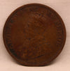 1/4 Anna Coin of King George V of Calcutta Mint of 1933 Bronze