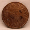 1/4 Anna Coin of King George V of Calcutta Mint of 1936 Bronze