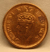 1/12 Anna Coin of King George VI of Bombay Mint of 1942 Copper-Nickel