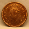 1/2 Pice Coin of King George VI of Calcutta Mint of 1939 Bronze