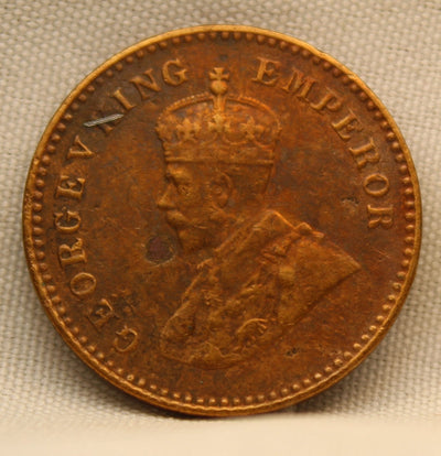 1\12 Anna 1915 George V Bronze coins