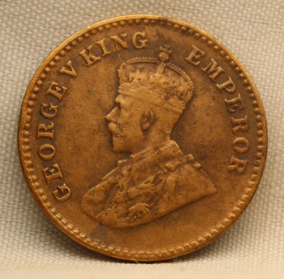 1\12 Anna 1920 George V Bronze coins