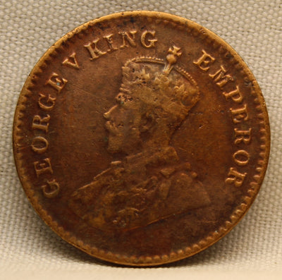 1/12 Anna 1926 George V Bronze Coin