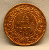 1/12 Anna 1927 George V Bronze Coin