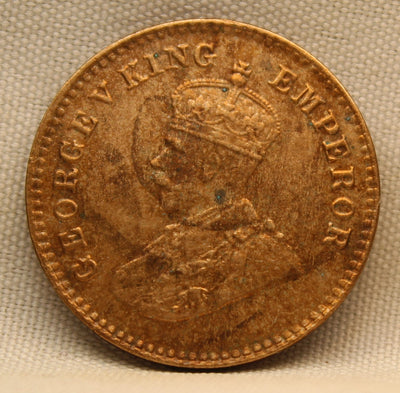 1/12 Anna 1927 George V Bronze Coin