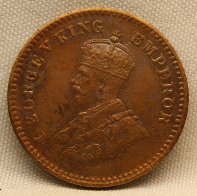 1\12 Anna 1933 George V Bronze coins