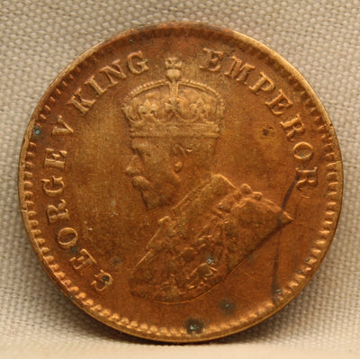 1\12 Anna 1934 George V Bronze coins