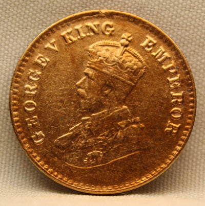 1\12 Anna 1926 George V Bronze coins