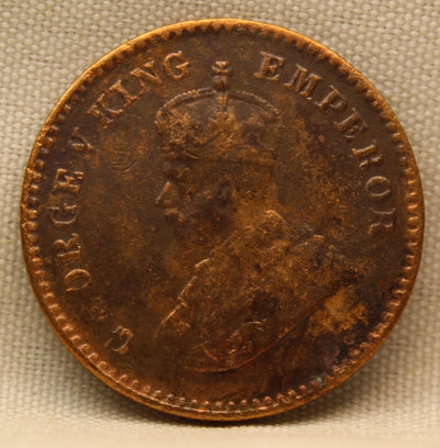 1\12 Anna 1929 George V Bronze coins