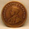 1\2 Pice 1917 George V Bronze coins